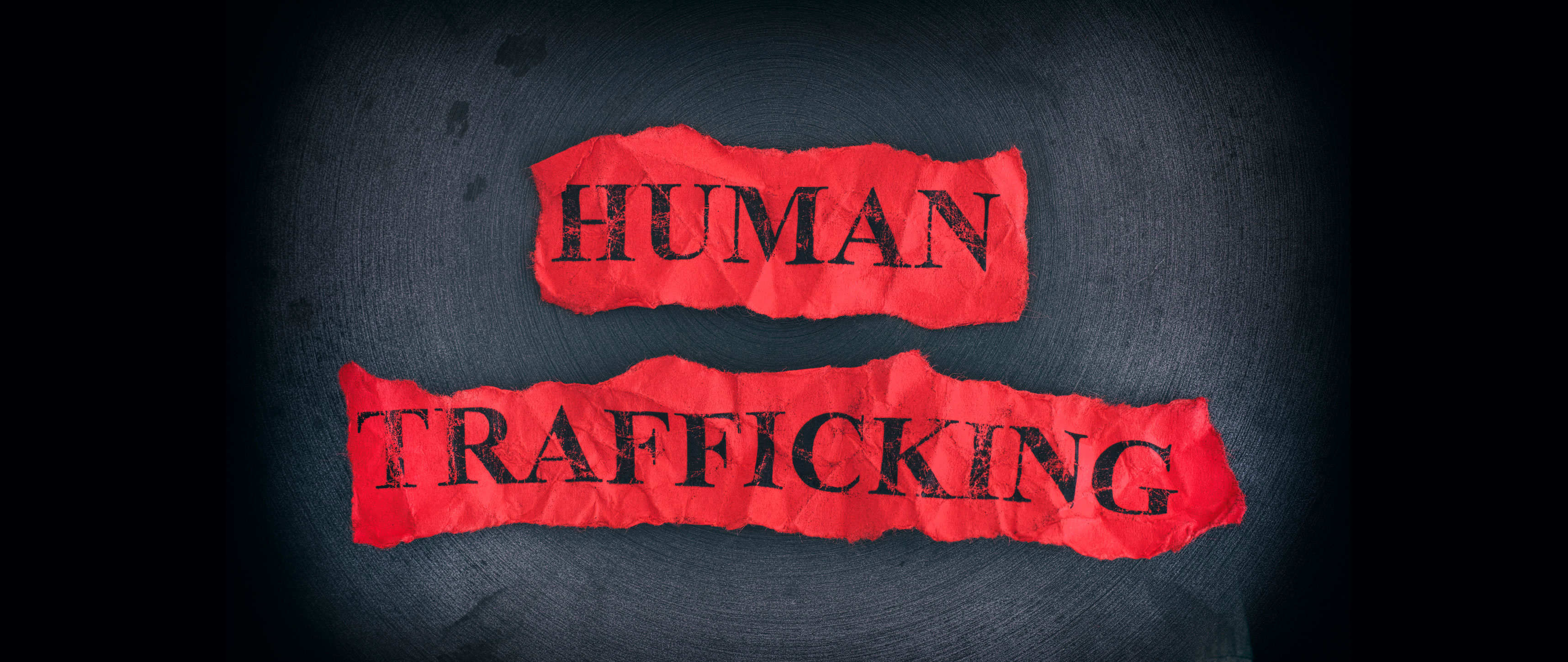 featured image - human trafficking banner